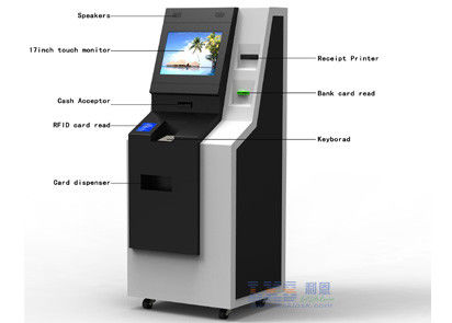atm financial service kiosk cash