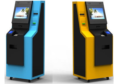 Subway Recycling Kiosk Coin and Cash ATM Machine With Fan Fold Thermal Printer