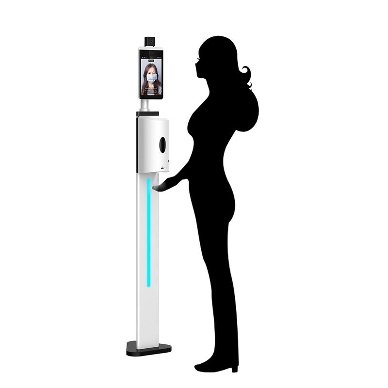 LCD Display Hand Sanitizer Dispenser Plastic Bottle Wall Mounted Hand