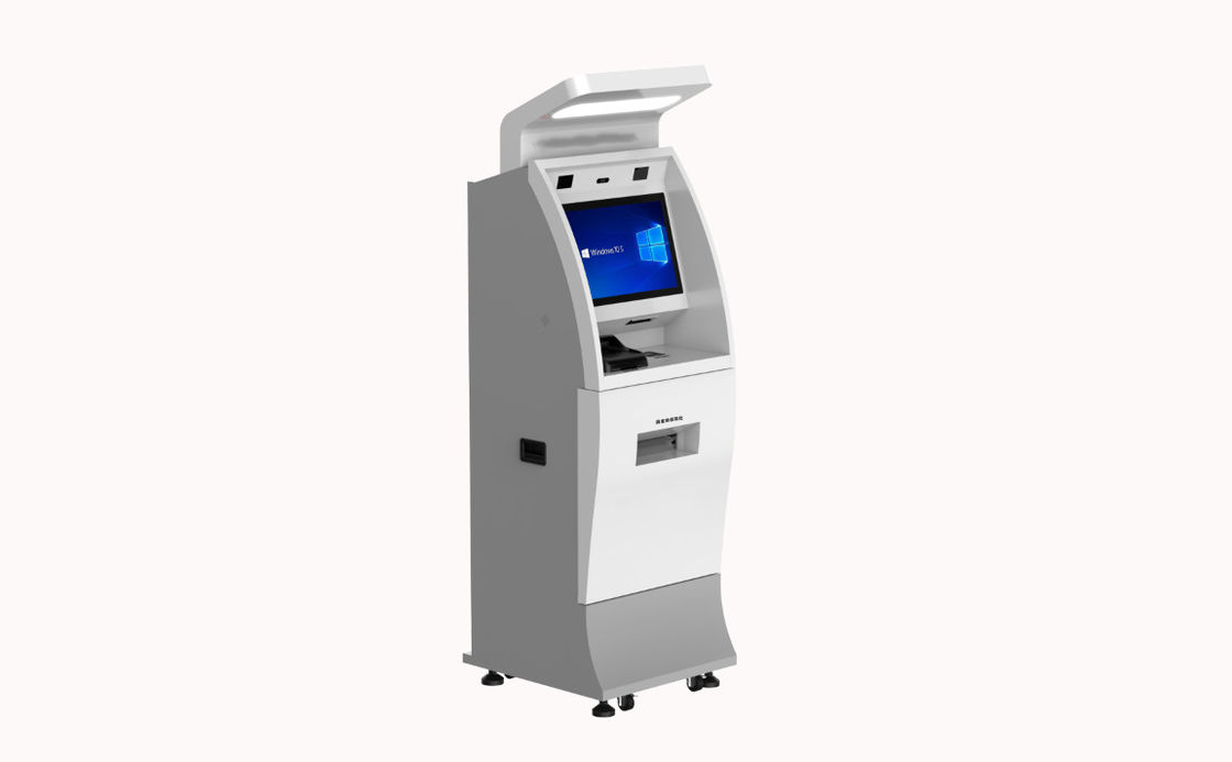 Antirust Retail Bill Payment Kiosks Windows 8 / Linux / Windows 7 With Card Dispenser