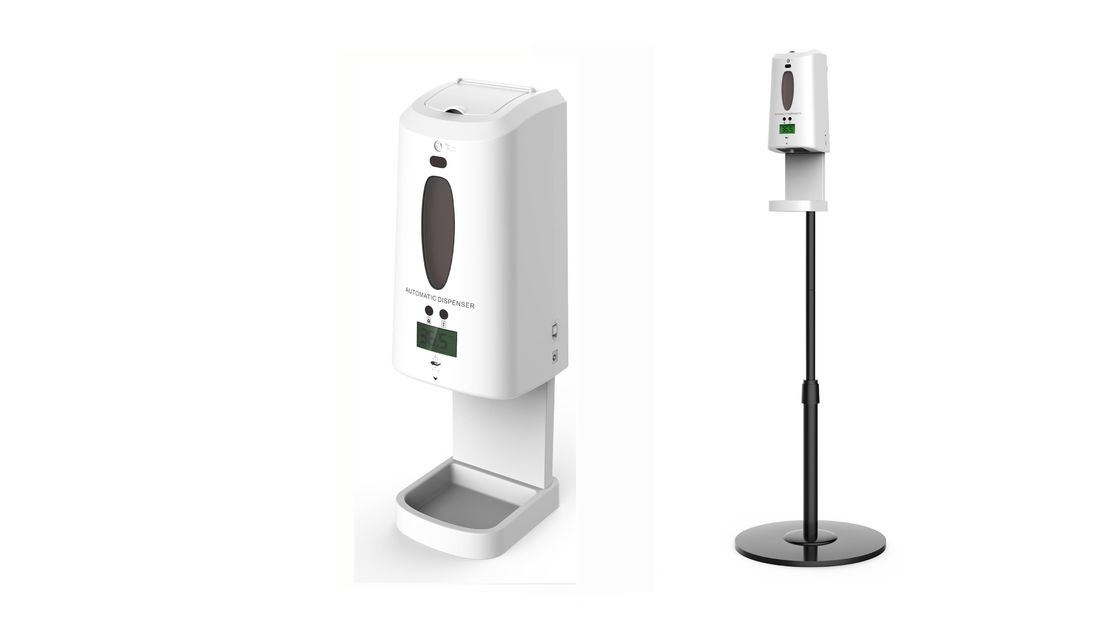 FCC Floor Stand Refillable ABS 1300ml Liquid Soap Dispenser