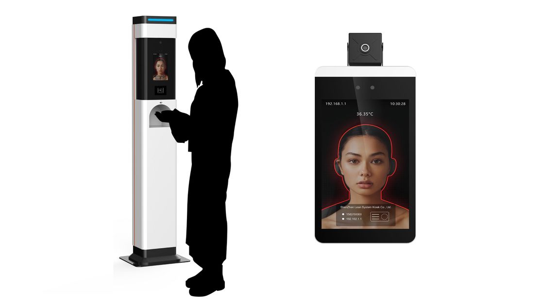SS CCC Face Recognition Camera Detector 1000ml Dispenser