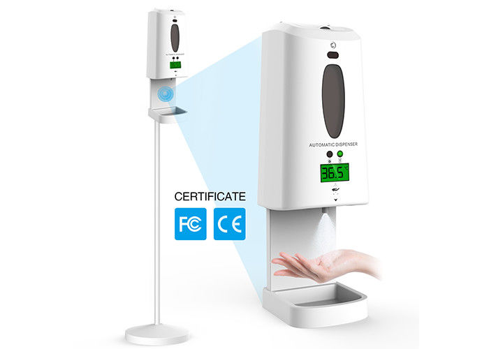 ABS Touchless 10W DC5V Hand Sanitizer Station 1300ml