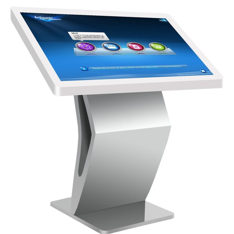 Floor Standing 250cd/M2 8ms All In One Pc Kiosk 49in