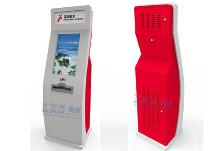 A4 Laser Printer Self Service Kiosk 1D / 2D Scanner For Public Area Metro Station