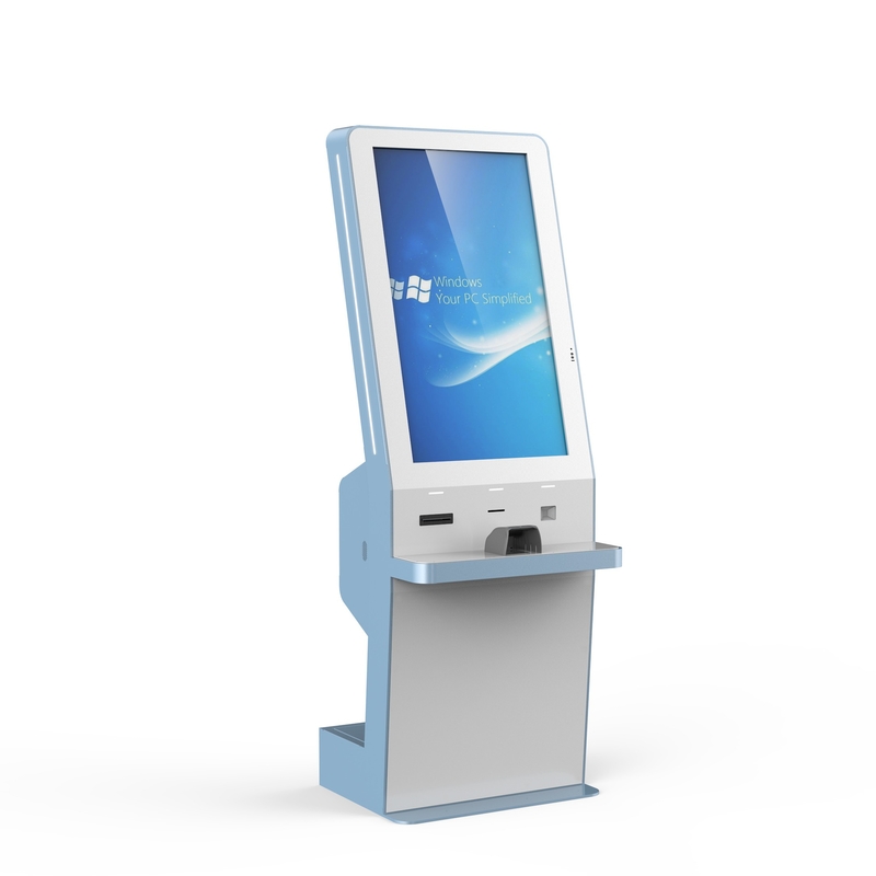 Free Standing Healthcare Check In Kiosk With Wayfinding And Bill Payment Function