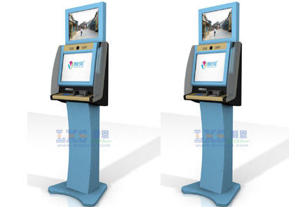 Vertical Movie Ticket Vending Machine , 19 Inch Screen Multimedia Kiosks