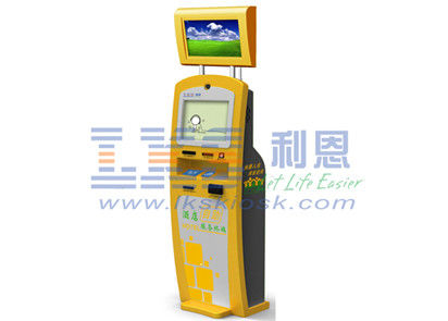 Digital Self Check In Kiosk 17 inch For Human Resources Application