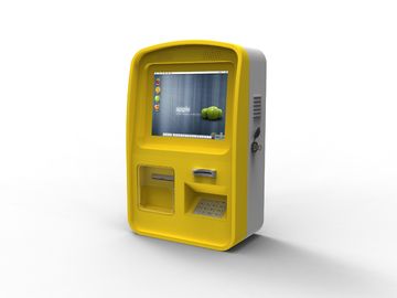 Wall Mounted Outdoor Touch Screen Payment Kiosk For Bank / Mall