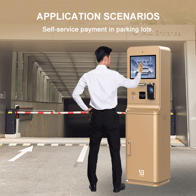 Outdoor Waterproof High Brightness Screen Parking Lot Self Payment Kiosk