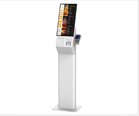 Self Service Ordering Kiosk Machine Customer Service Health Information Touch Screen