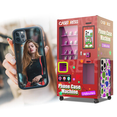 Self Service Kiosk Offering Retailers Customized Phone Case Printing Solutions with Fast Turnaround and Easy Operation