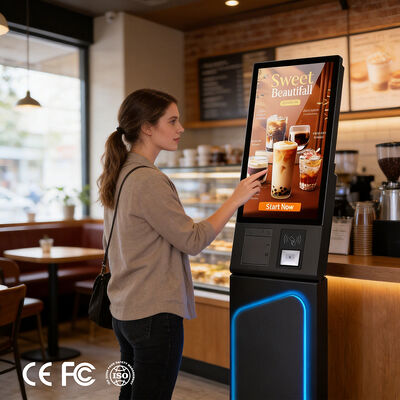 Self Ordering Kiosk With Automated Ordering Platform Enhances Convenience