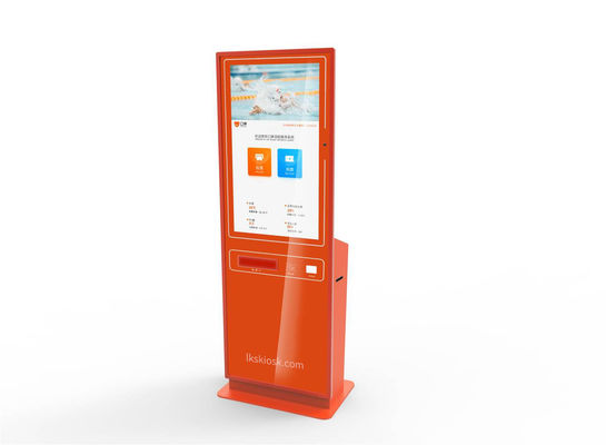 43 Inch Checkout Kiosk For Hotel/Self-Serice Kiosk Provide Quick Service/Custom Check In/Check Out Kiosk,LksKiosk