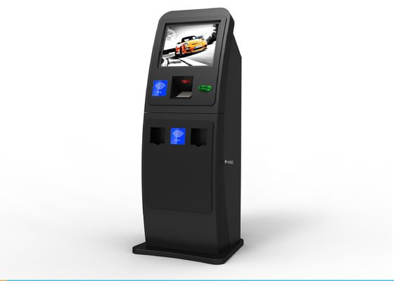 Medical Care Health Kiosk With Accept Money Or Bank Card Reader Payment